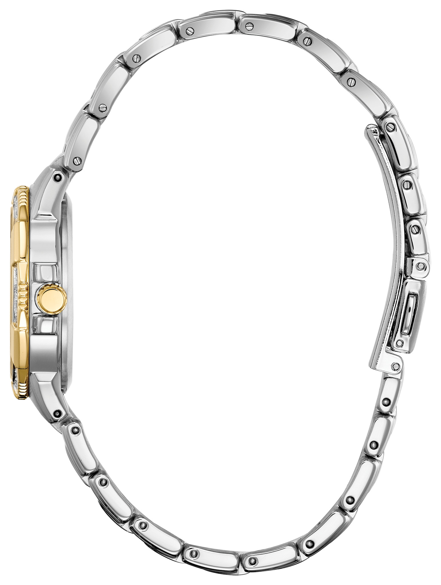 Riva Ladies Eco Drive Ew2464 55a Diamond Steel Watch Citizen