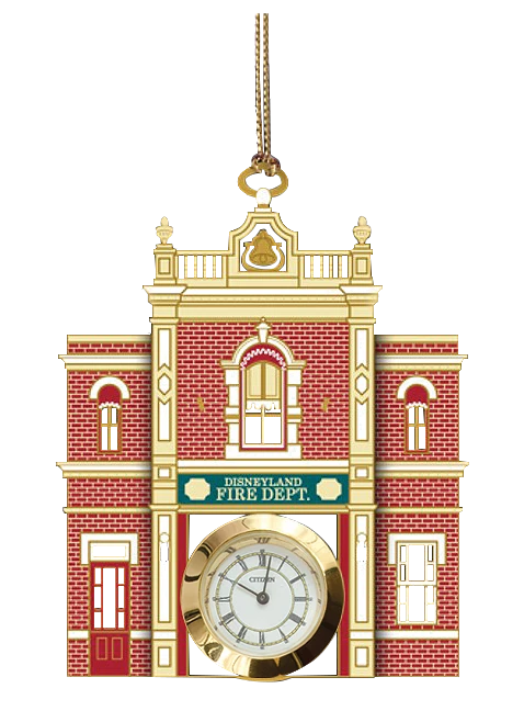 Fire House Clock Collectible - view 1