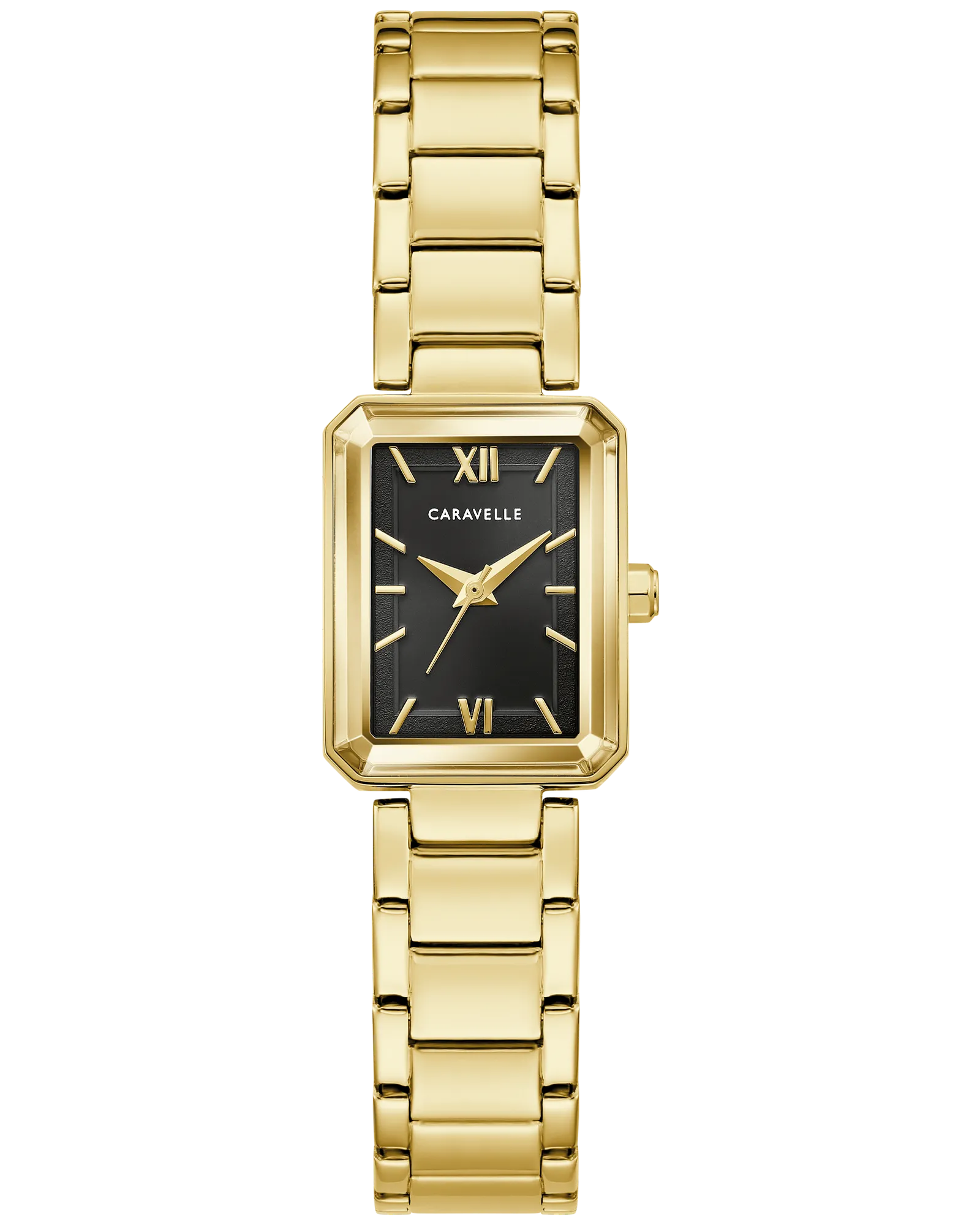 Bulova Black Dial Stainless Steel Bracelet Modern 44L276 — Black