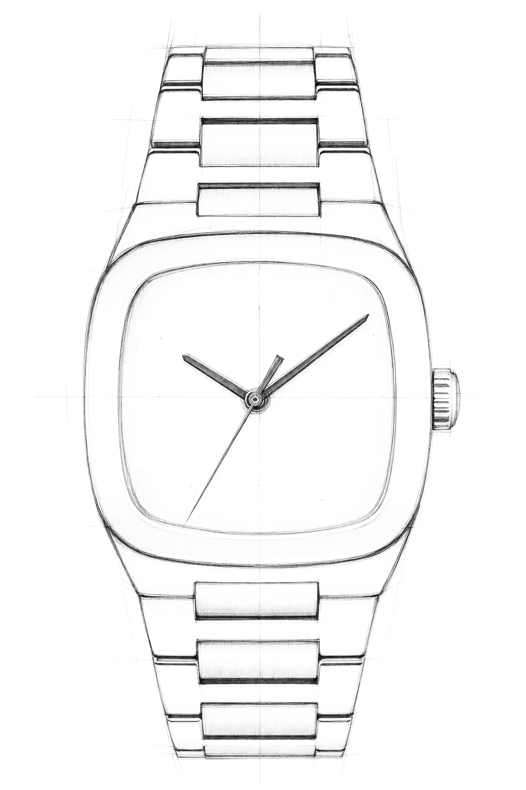 Watch technical diagram