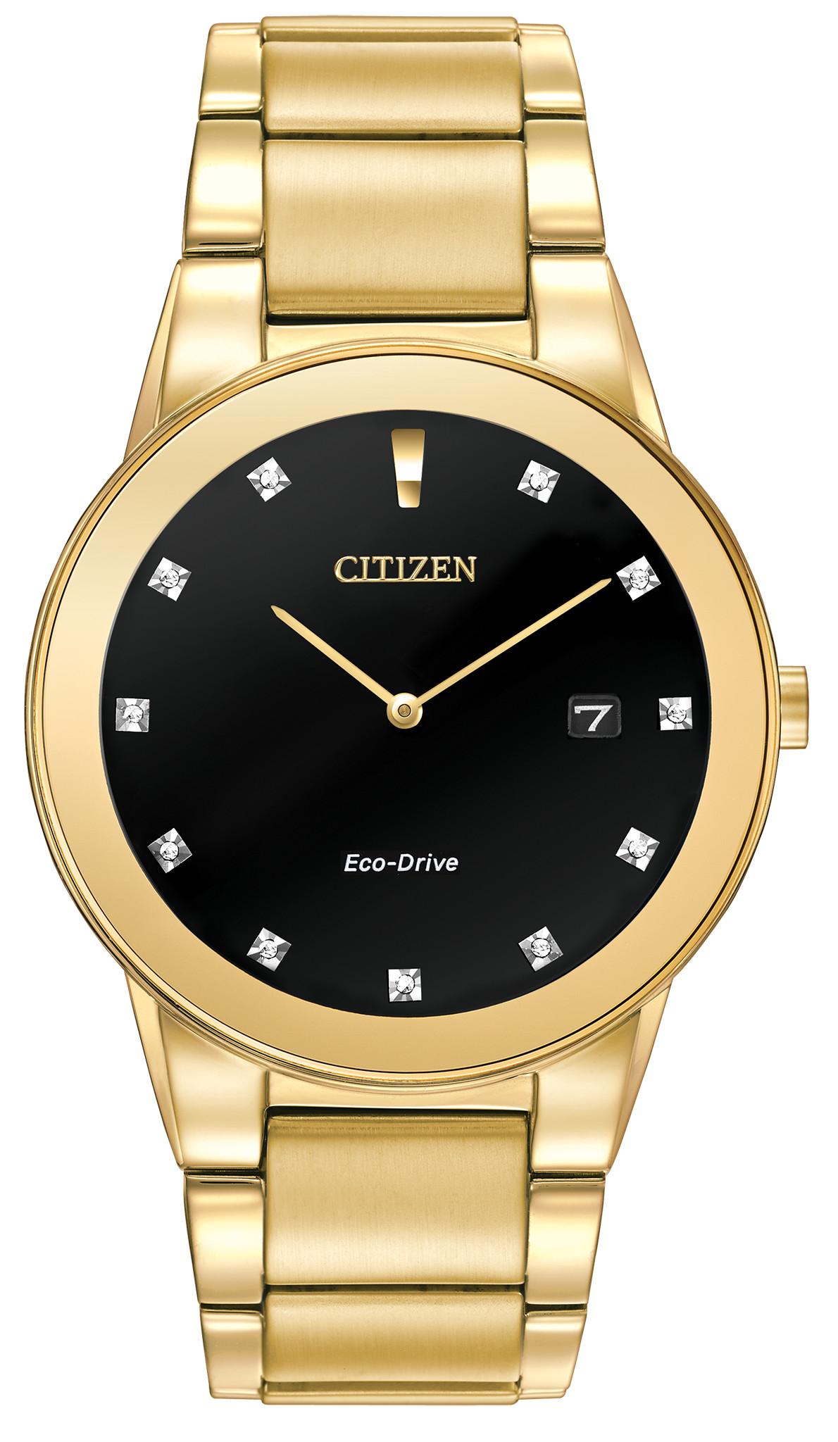 Citizen Eco-Drive Mens Roman Numerals Calendar Silver-Tone Watch 40MM  AW1690-51E 13205149580 | eBay