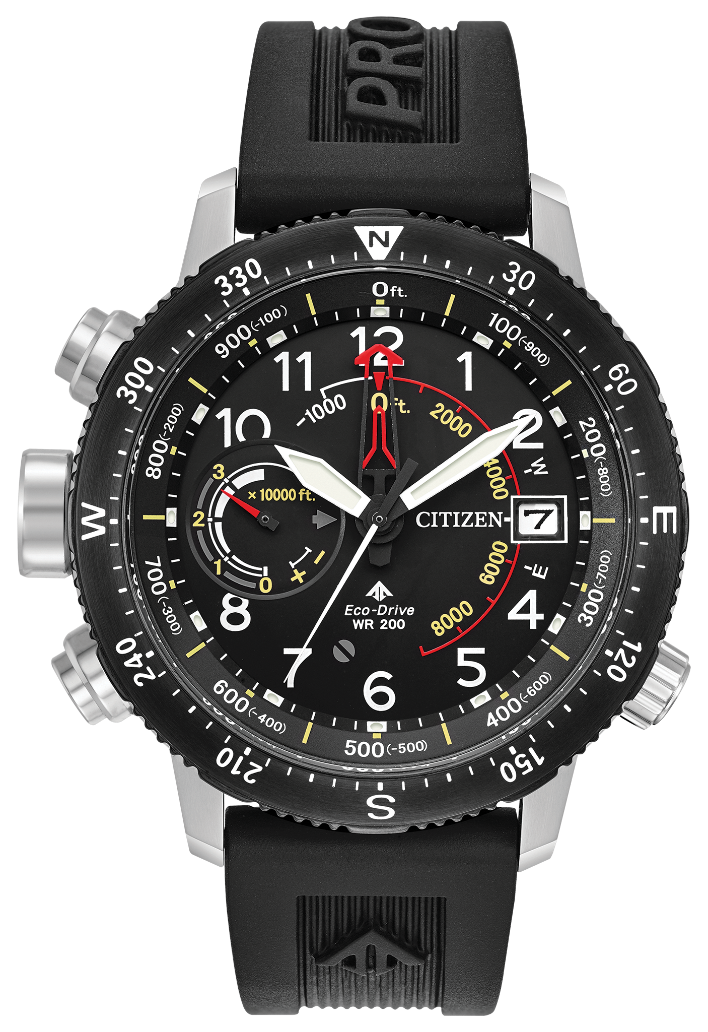 新作商品CITIZENシチズンALTICHRONアルティクロンランドシリーズ200M防水エコドライブ腕時計メンズナイロンスーパーチタニウム その他