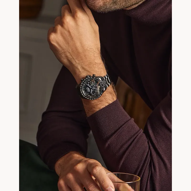 ATTESA Multiple Dial Super Titanium with DLC Coating Bracelet ATTESA Multiple Dial Super Titanium with DLC Coating Bracelet