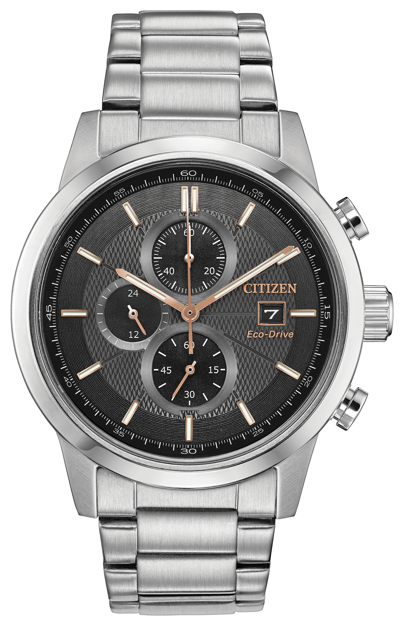 Chandler Gray Dial Stainless Steel Bracelet CA0611-50H | CITIZEN
