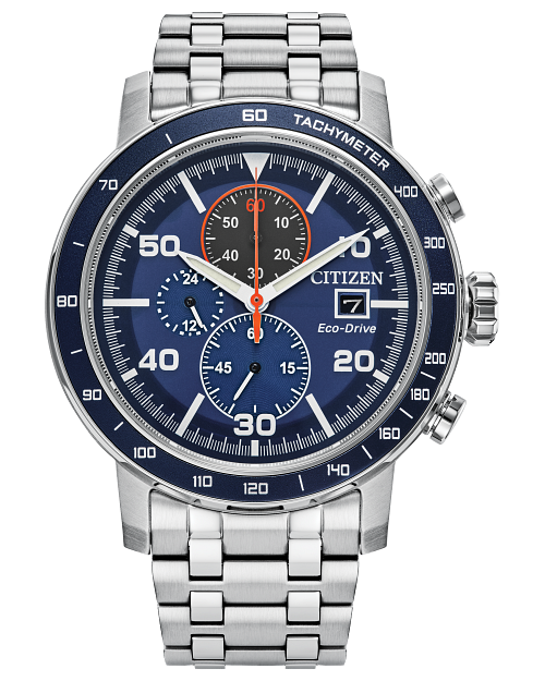 Brycen Blue Dial Stainless Steel Bracelet CA0850-59L | CITIZEN