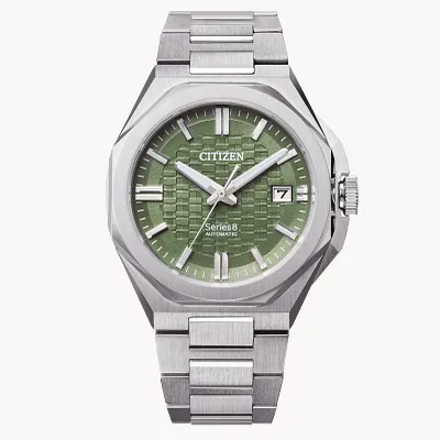 Series8 Green Dial Stainless Steel Bracelet NB6080-51W | CITIZEN Series8 Green Dial Stainless Steel Bracelet NB6080-51W | CITIZEN