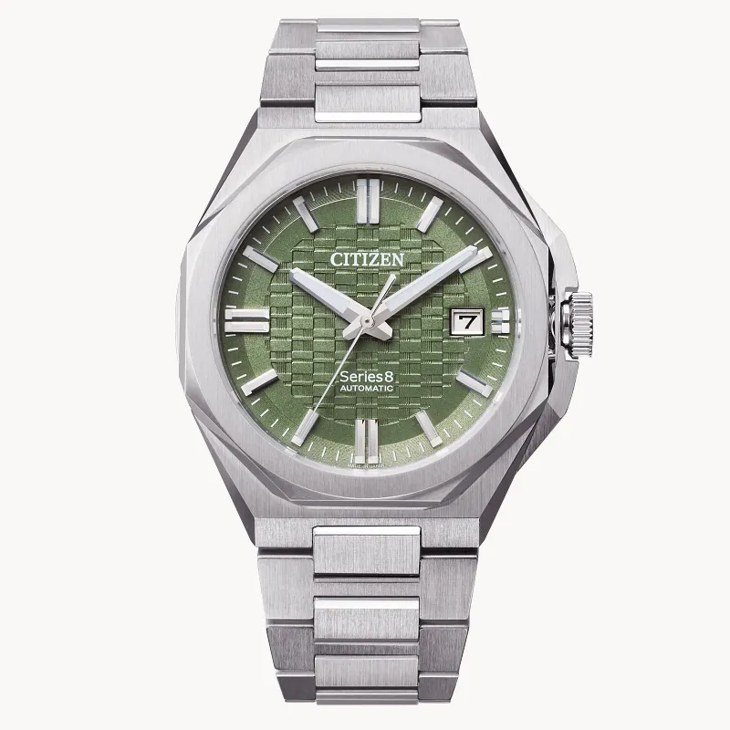 Series8 Green Dial Stainless Steel Bracelet NB6080-51W | CITIZEN Series8 Green Dial Stainless Steel Bracelet NB6080-51W | CITIZEN