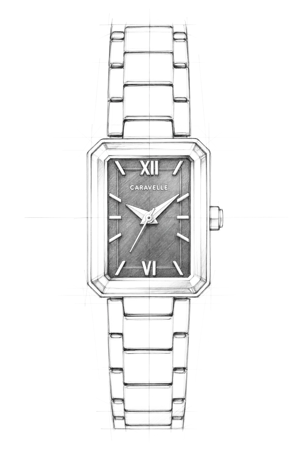 Watch technical diagram