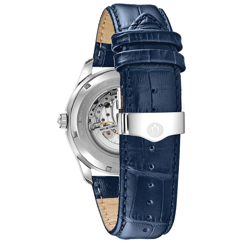 Bulova Wilton Men\'s White Blue Dial Classic Watch | Bulova | Mechanische Uhren