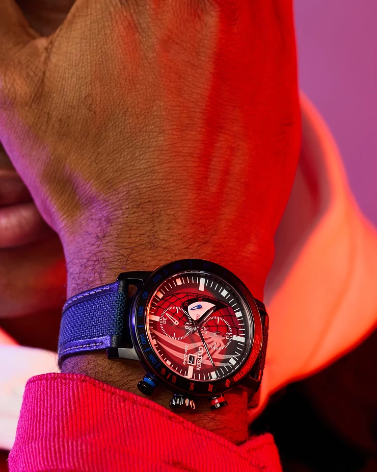 Reloj Citizen Multicolor SpiderMan Double Vision para Caballero CA0855