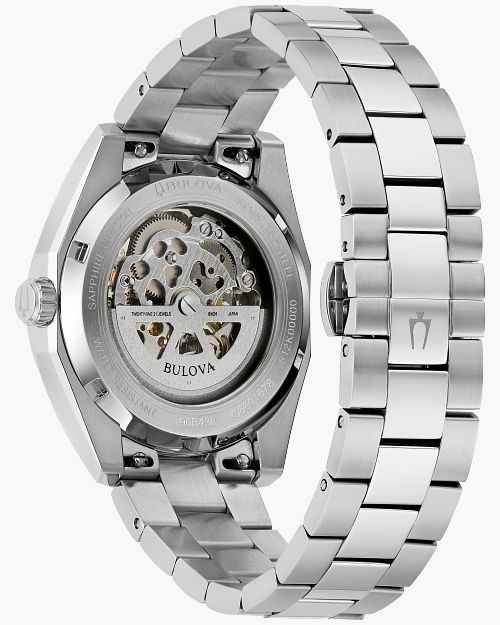 Green Dial Stainless Steel Bracelet Surveyor 96B427A | Bulova Green Dial Stainless Steel Bracelet Surveyor 96B427A | Bulova