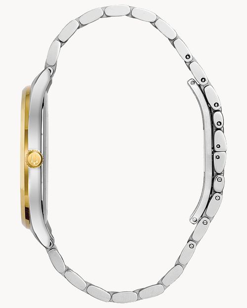 Bulova men's 2025 diamond accent watch