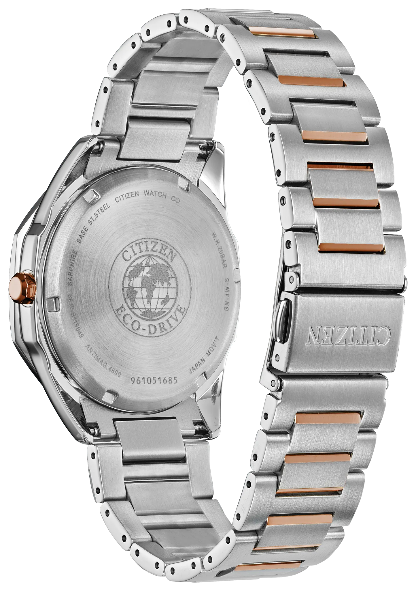 Corso Black Dial Stainless Steel Bracelet BM7496-56G | CITIZEN