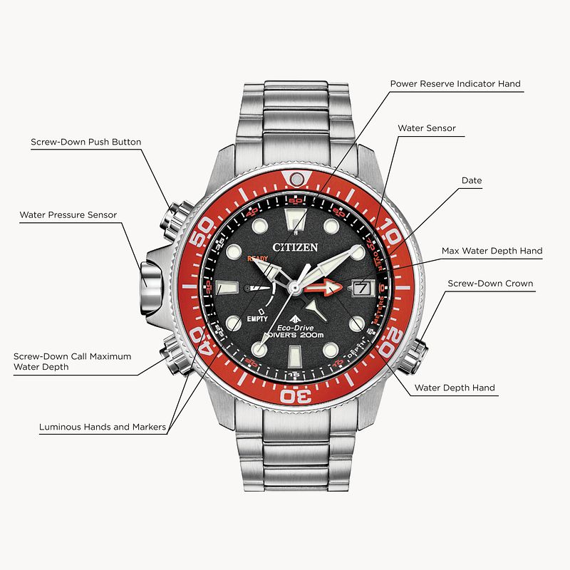 Watch Citizen Promaster Sst Manual Citizen Men's Eco Drive