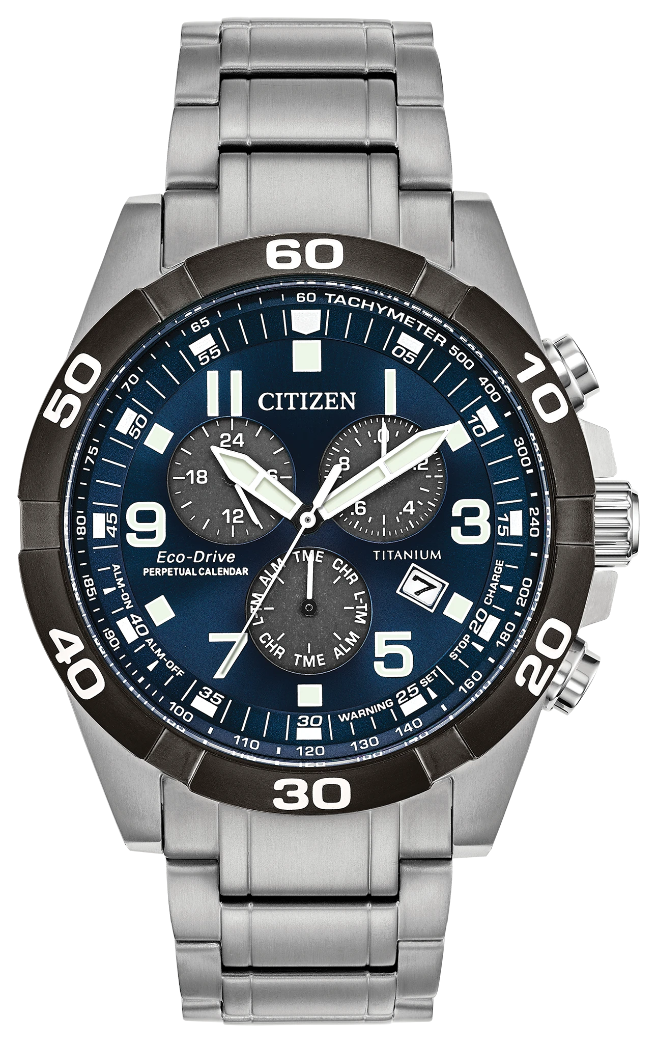 オリンピあ フルオート Brycen - Men's Eco-Drive BL5558-58L Super Titanium Watch | CITIZEN