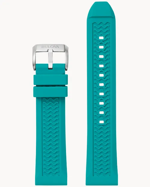 Teal Silicone Strap image number 0