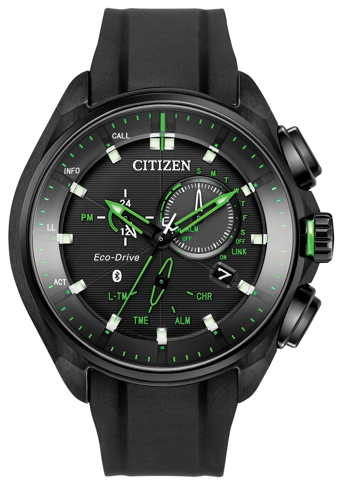 Proximity Black Dial Polyurethane Strap BZ1028-04E | CITIZEN