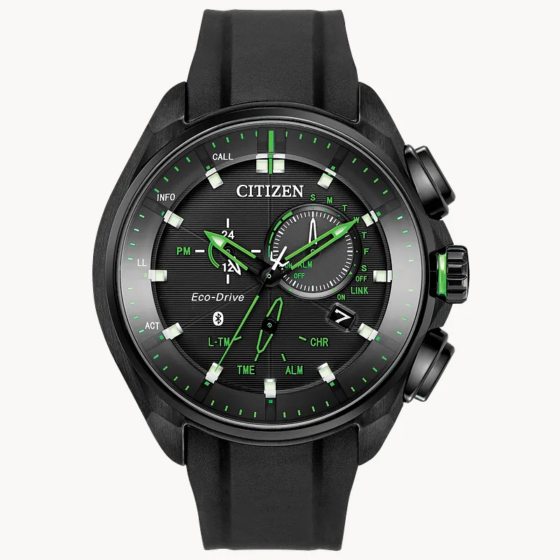 Proximity Black Dial Polyurethane Strap BZ1028 04E CITIZEN