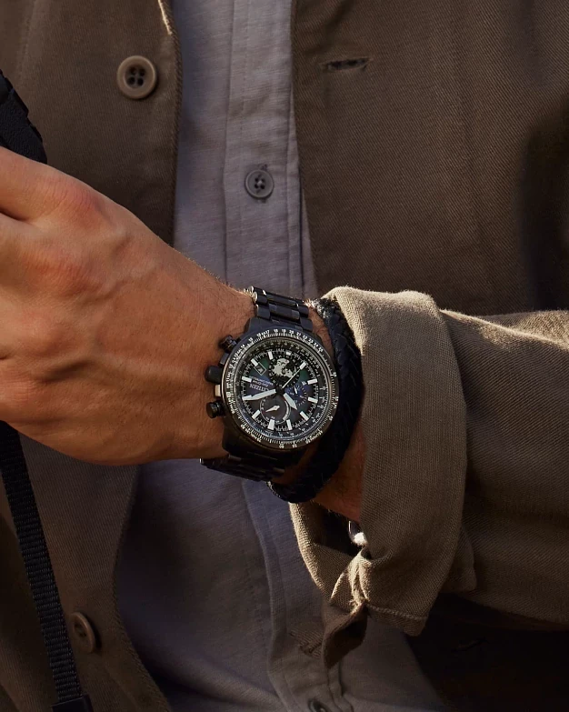 Promaster Geo Trekker Multiple Dial Stainless Steel Bracelet