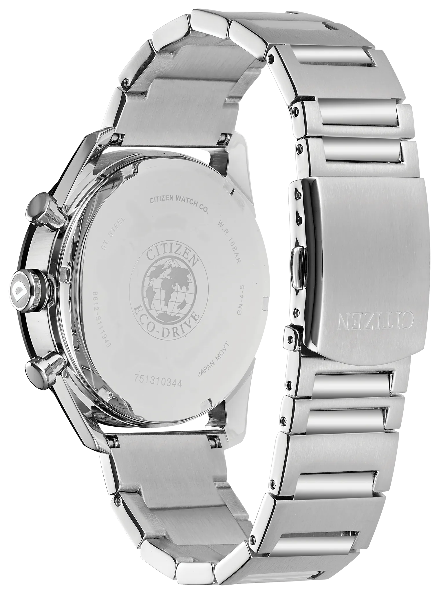 1.8ふーかページ オルゴナイト CTO - Men's Eco-Drive CA0668-52A Black Bezel Date Watch