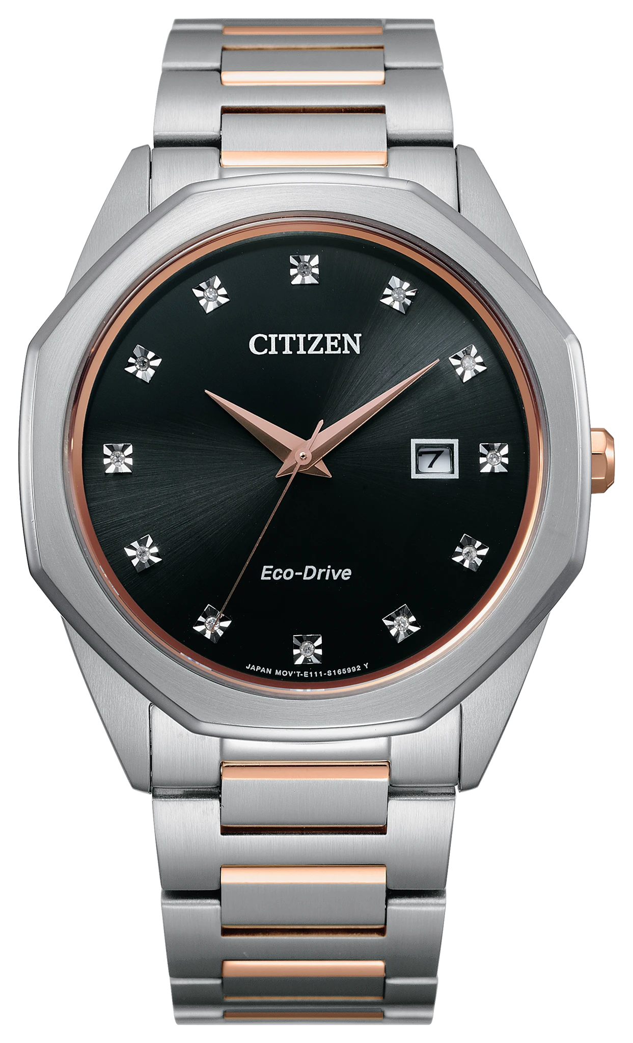 Corso Black Dial Stainless Steel Bracelet BM7496-56G | CITIZEN