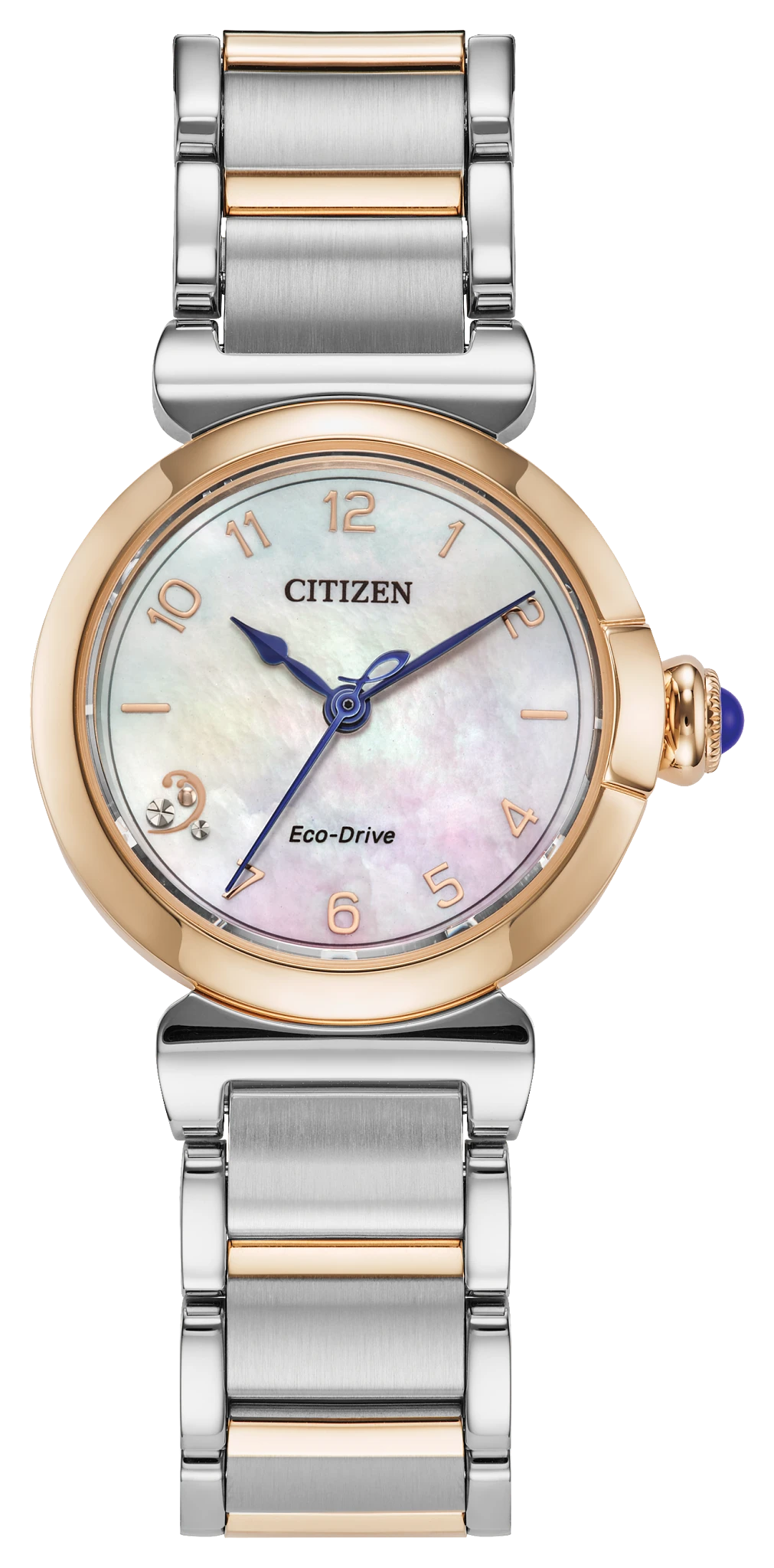 au maison Citizen L Mae White Dial Stainless Steel Bracelet EM1136-87D