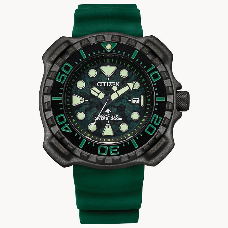 Green Dial New Citizen Promaster Diver Citizen NY0121-09XE
