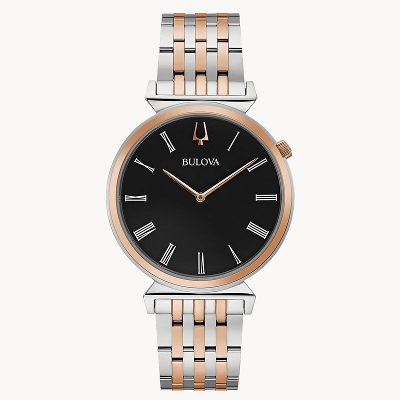 Bulova women's top watch black