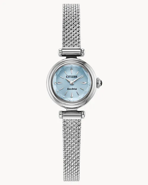Fio Light Blue Dial Stainless Steel Bracelet EG7081-51L | CITIZEN Fio Light Blue Dial Stainless Steel Bracelet EG7081-51L | CITIZEN