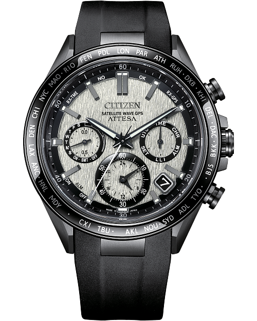 ATTESA Gray Dial Polyurethane Strap CC4055-14H | CITIZEN ATTESA Gray Dial Polyurethane Strap CC4055-14H | CITIZEN
