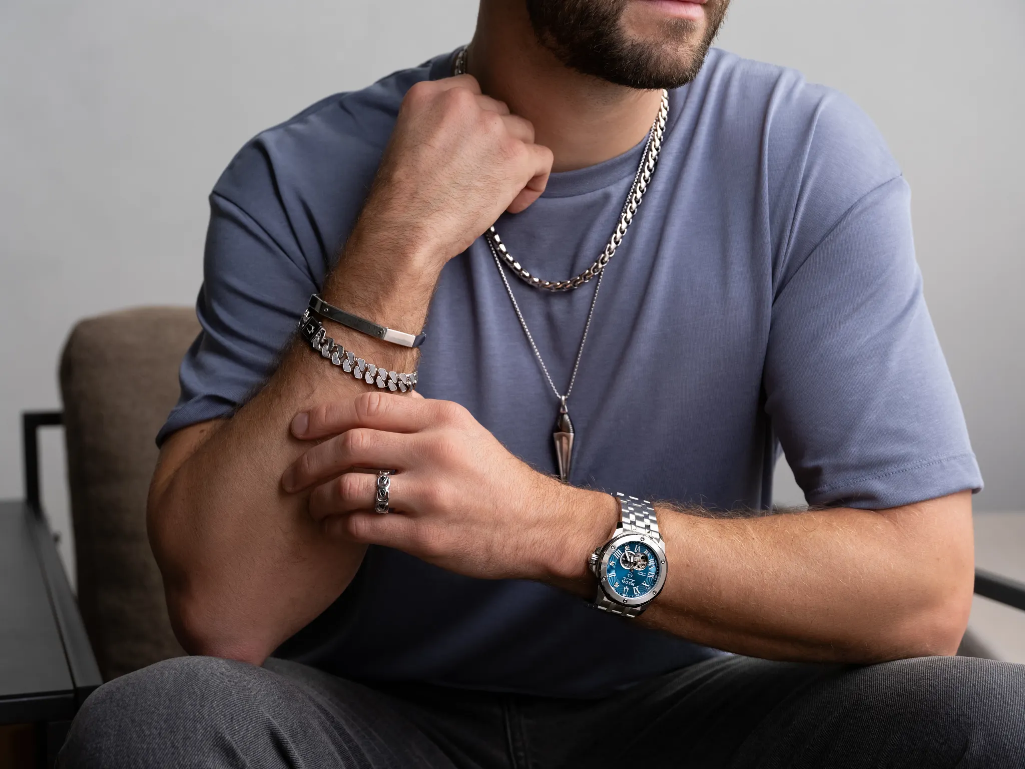 Bulova Link&trade; Necklace image number 3