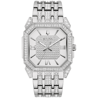 Men s Crystal Watches Bulova