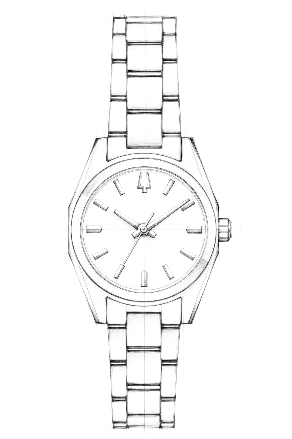 Watch technical diagram