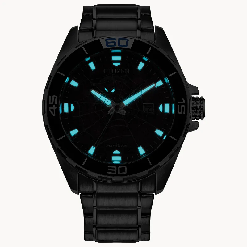 Spider-Man Blue Dial Stainless Steel Bracelet BM7610-52W Spider-Man Blue Dial Stainless Steel Bracelet BM7610-52W