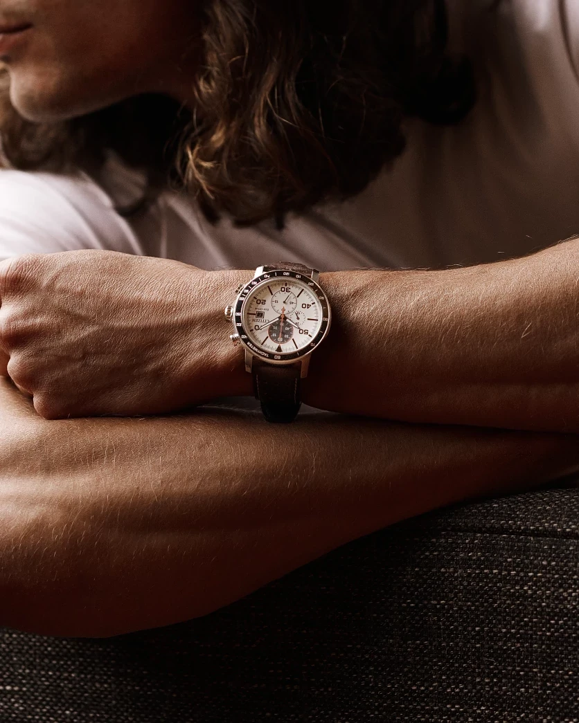 Brycen - Men's Eco-Drive CA0649-06X Leather Strap Watch | CITIZEN