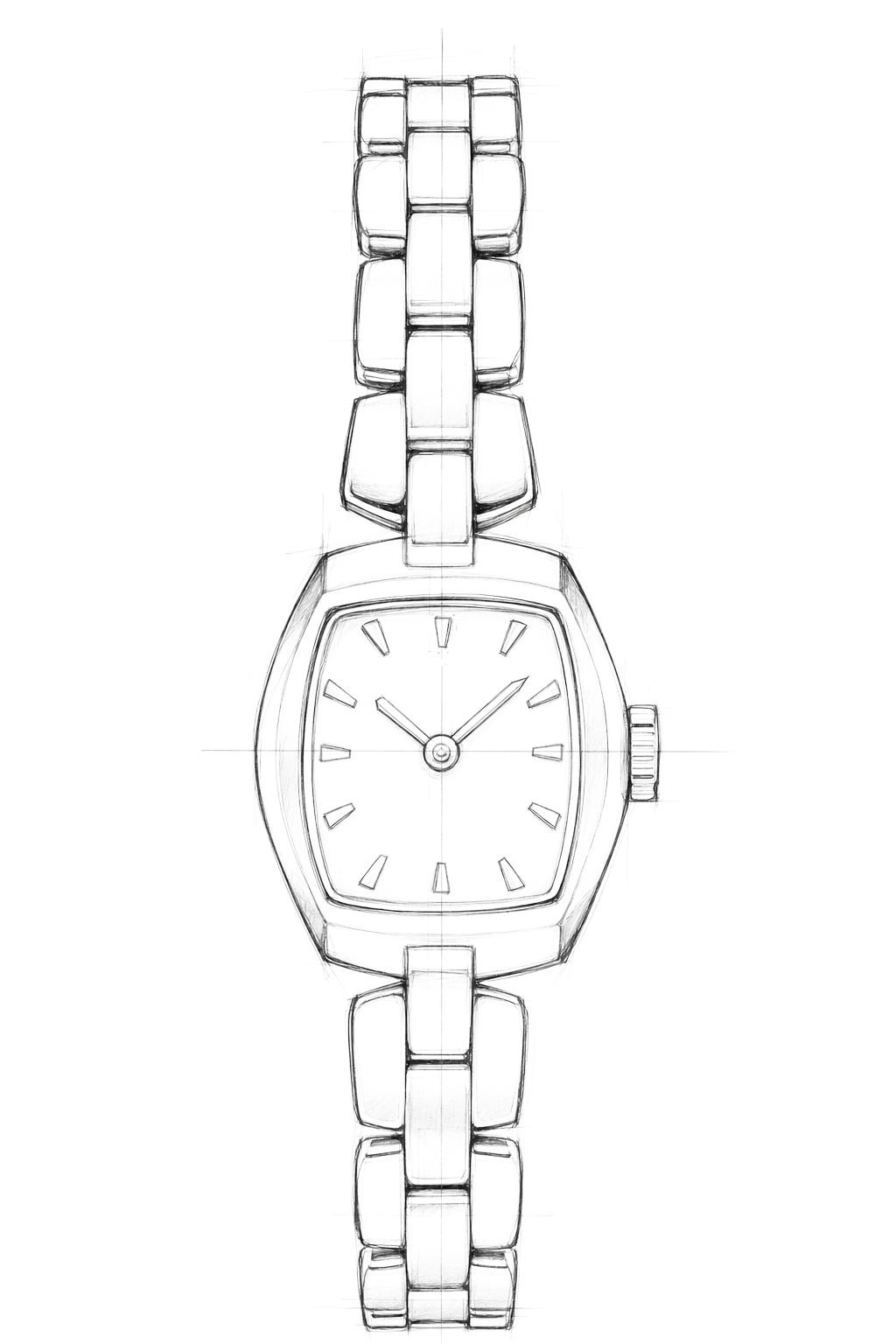 Watch technical diagram