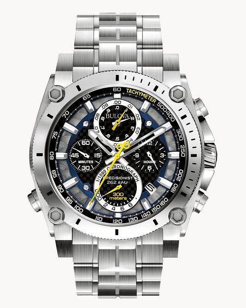 Bulova precisionist best sale size
