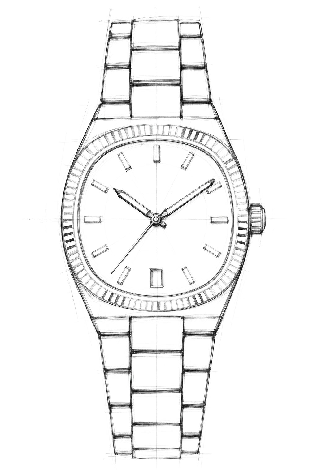 Watch technical diagram
