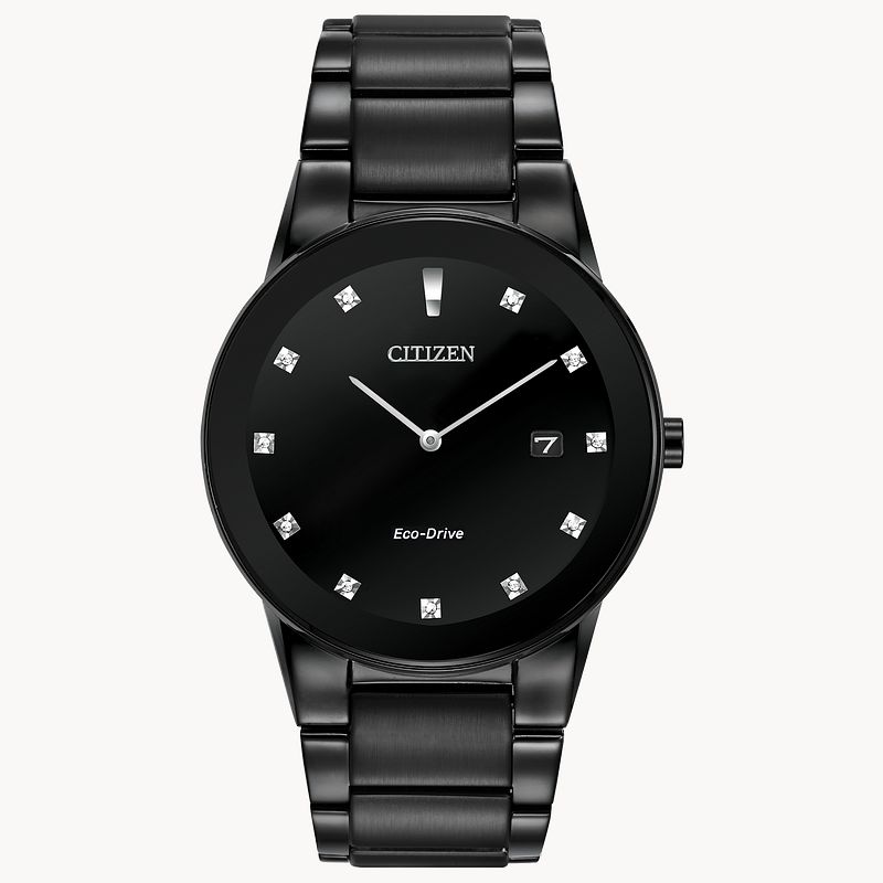 Citizen eco black watch best sale