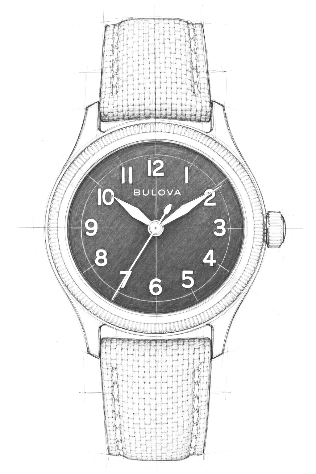 Watch technical diagram