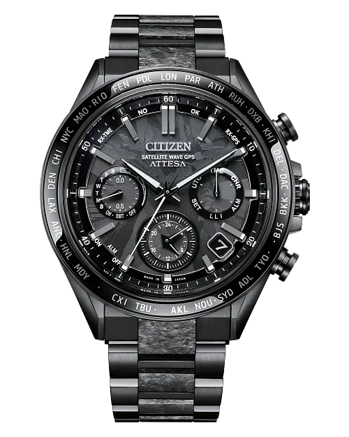 ATTESA Black Dial Super Titanium with DLC Coating Bracelet CC4067 ATTESA Black Dial Super Titanium with DLC Coating Bracelet CC4067