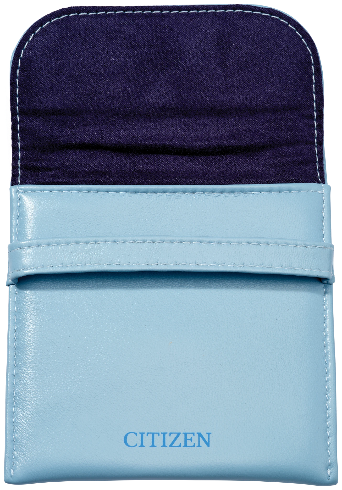 Citizen Blue Leather Watch Pouch