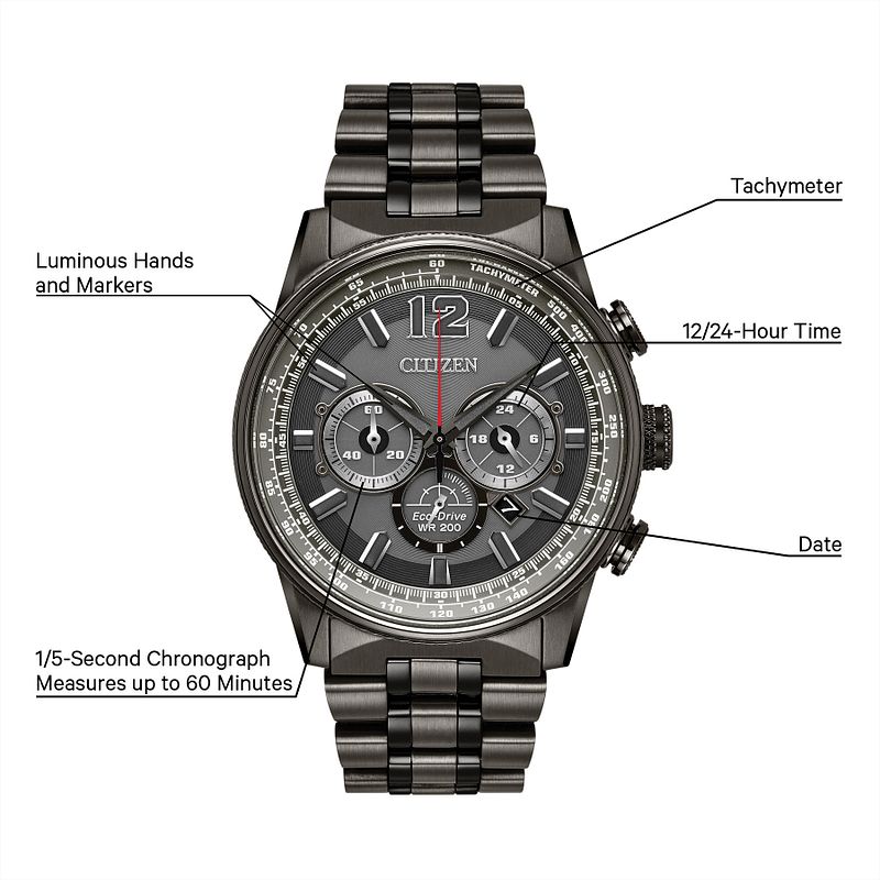 Citizen men's nighthawk hot sale