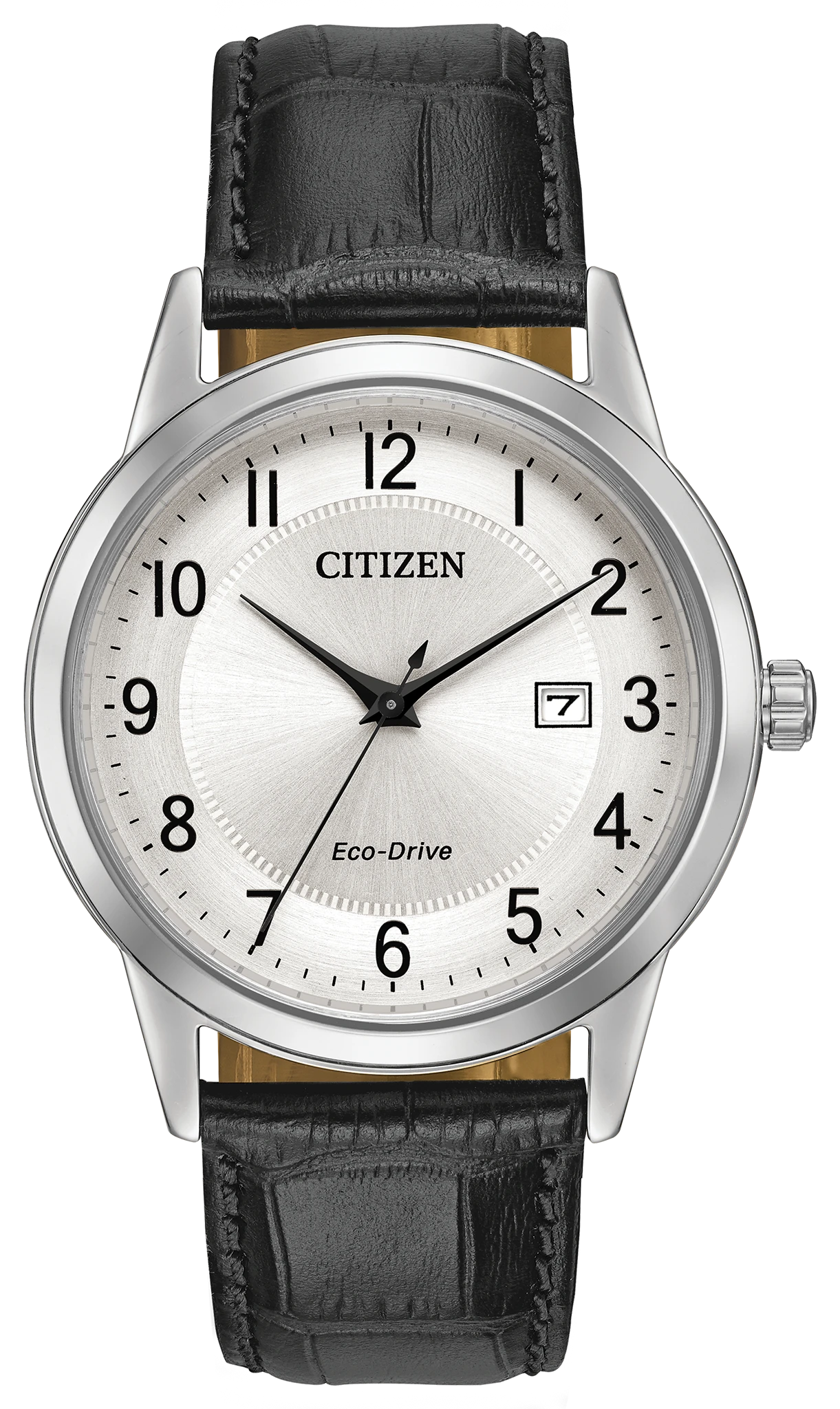 あページ 23.5cm/37 Corso Silver-Tone Dial Leather Strap AW1231-07A | CITIZEN