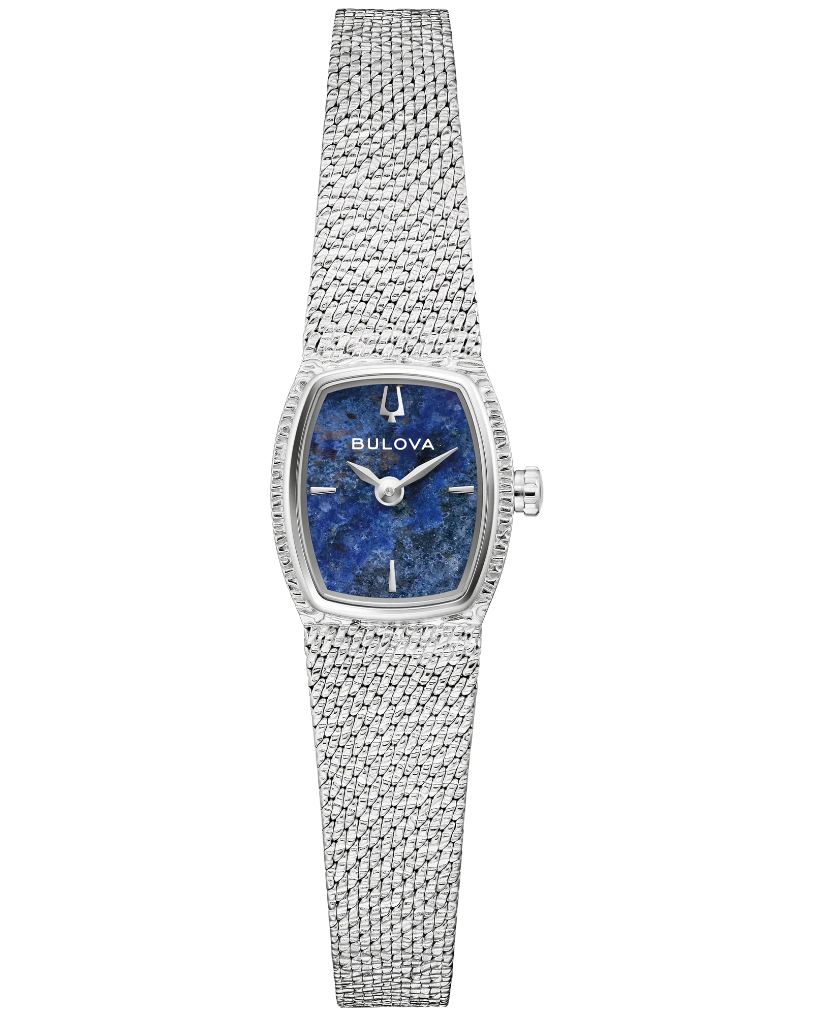 Bulova Blue Dial Stainless Steel Bracelet Goddess of Time 96L343 — Blue