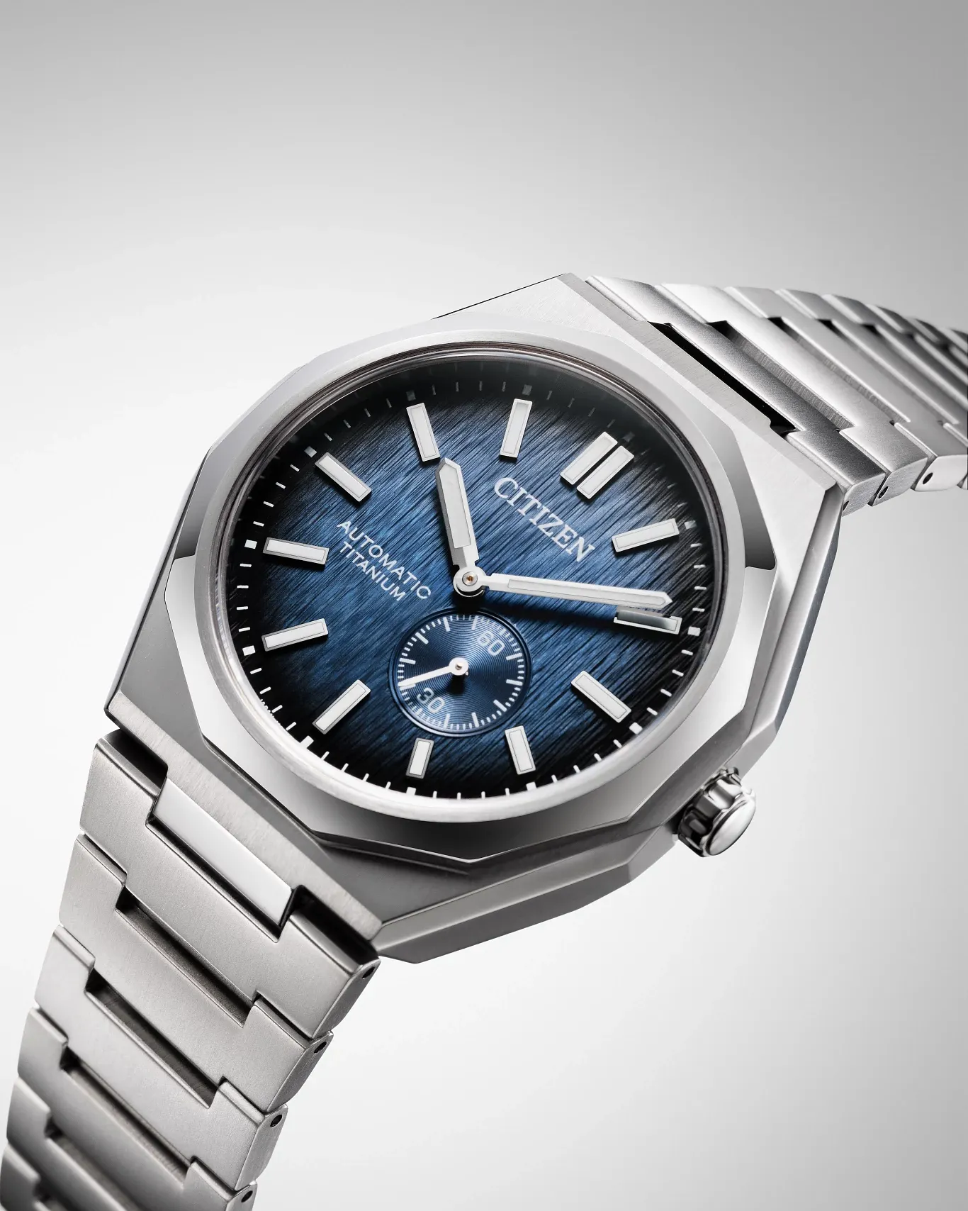 shinatan様 21日 Zenshin 60 Mechanical Blue Dial Super Titanium 