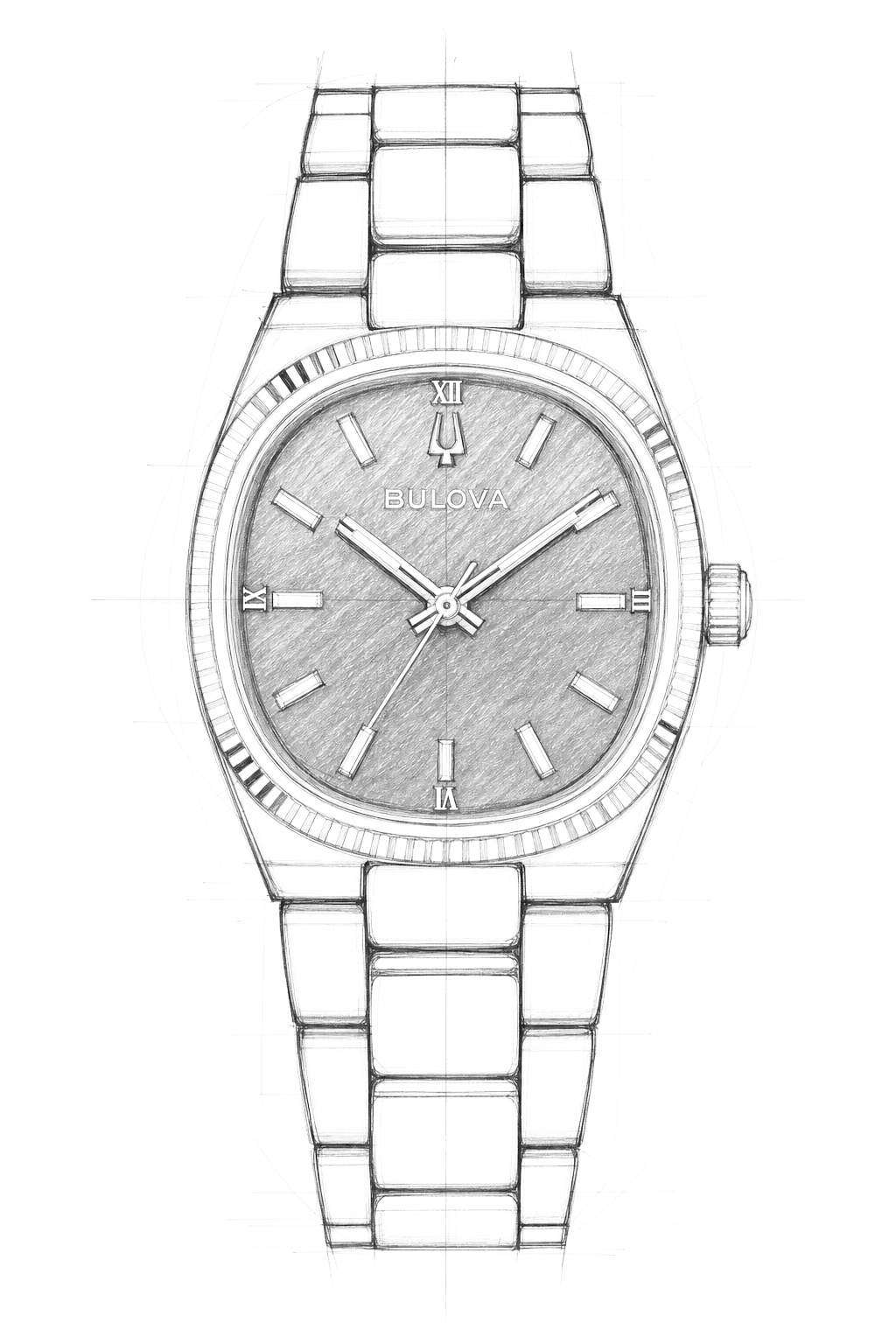Watch technical diagram