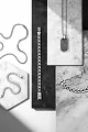 Icon Pendant Stainless Steel with Meteorite image number 3