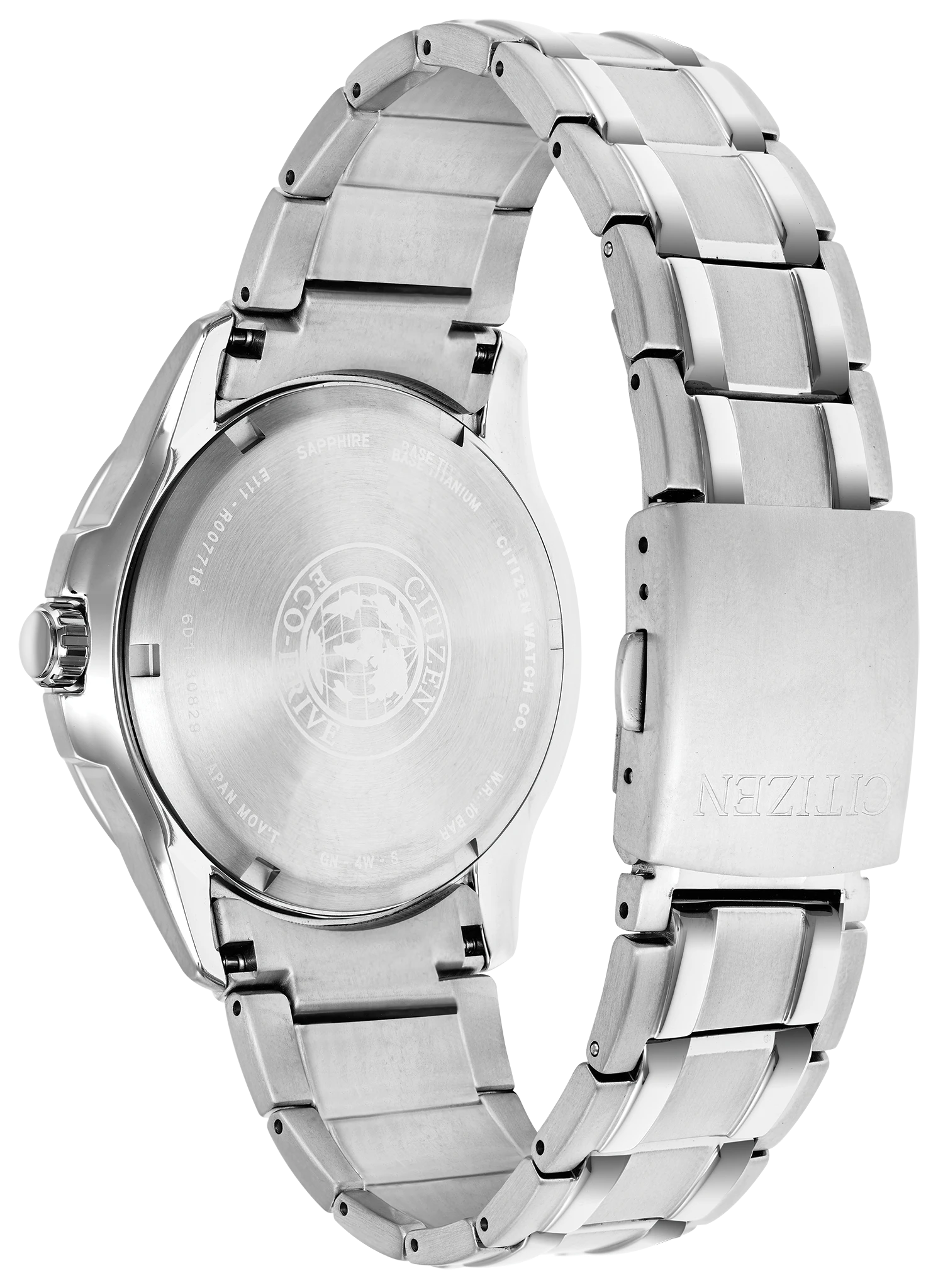 Brycen - Men's Eco-Drive BM6929-56L Titanium Sports Watch