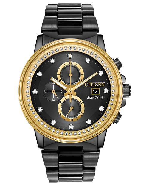 Chandler Men s Eco Drive FB3008 57E Nighthawk Date Watch CITIZEN